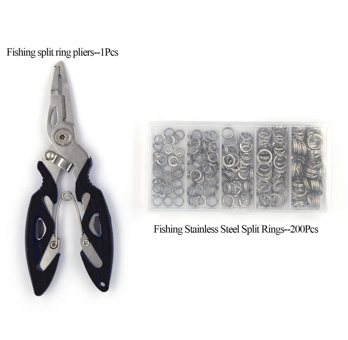 Pliers and Split Rings combo