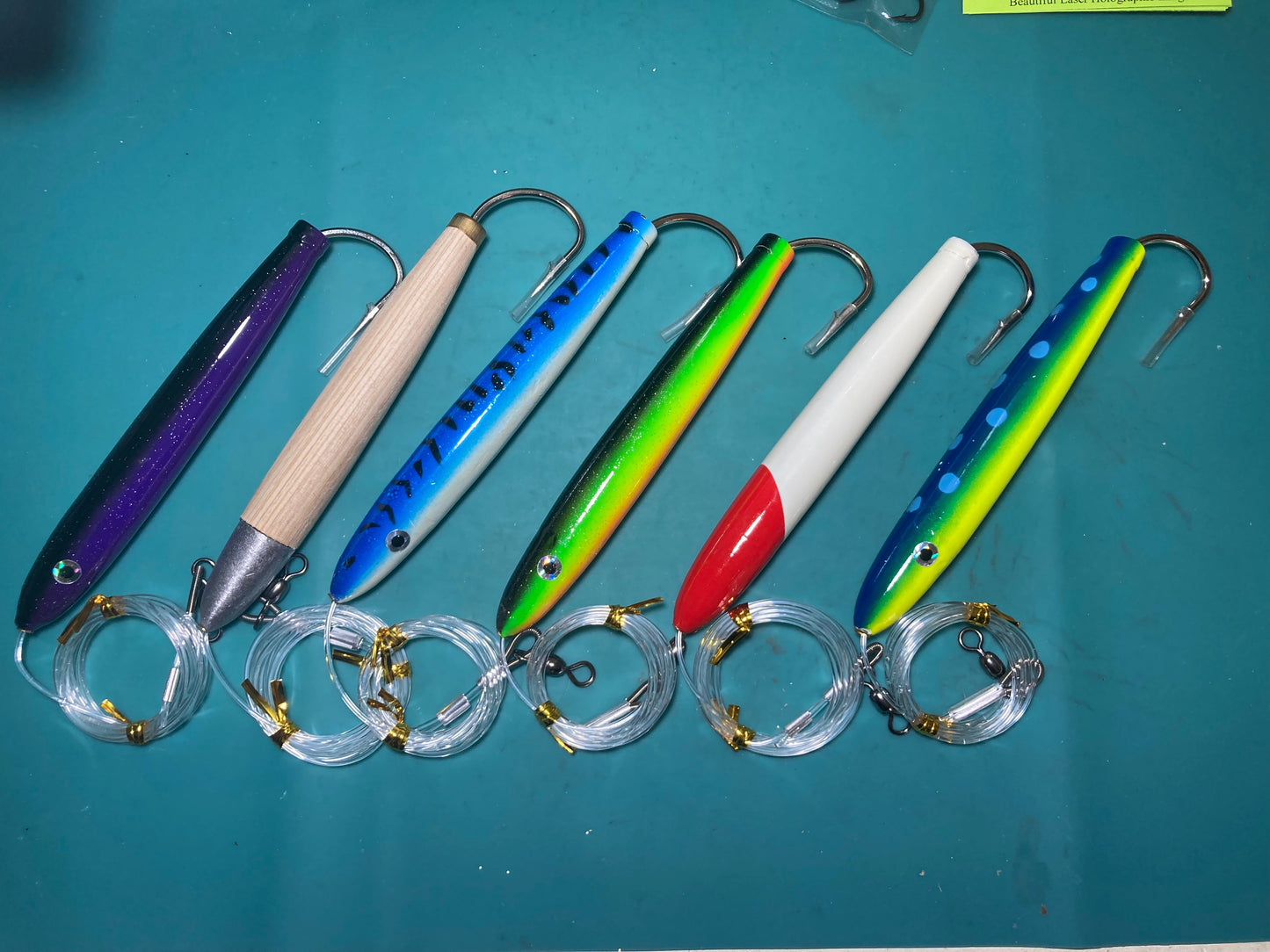 Cedar Plug 6” Trolling Lure Rigged and Ready to Fish