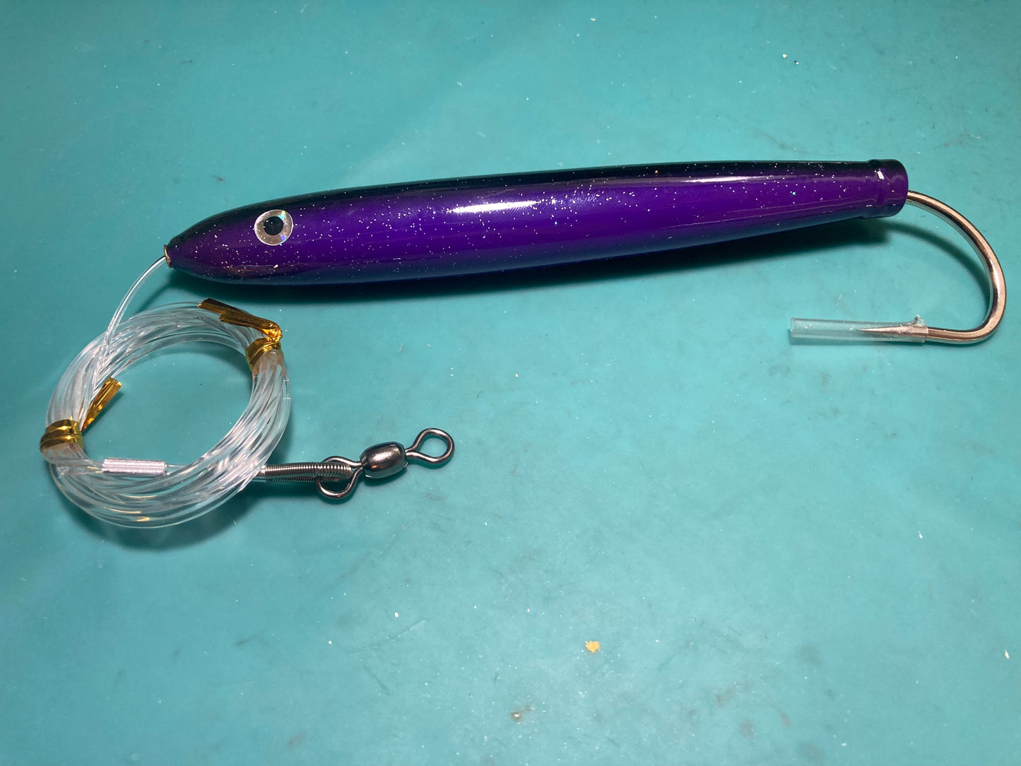 Cedar Plug 6” Trolling Lure Rigged and Ready to Fish