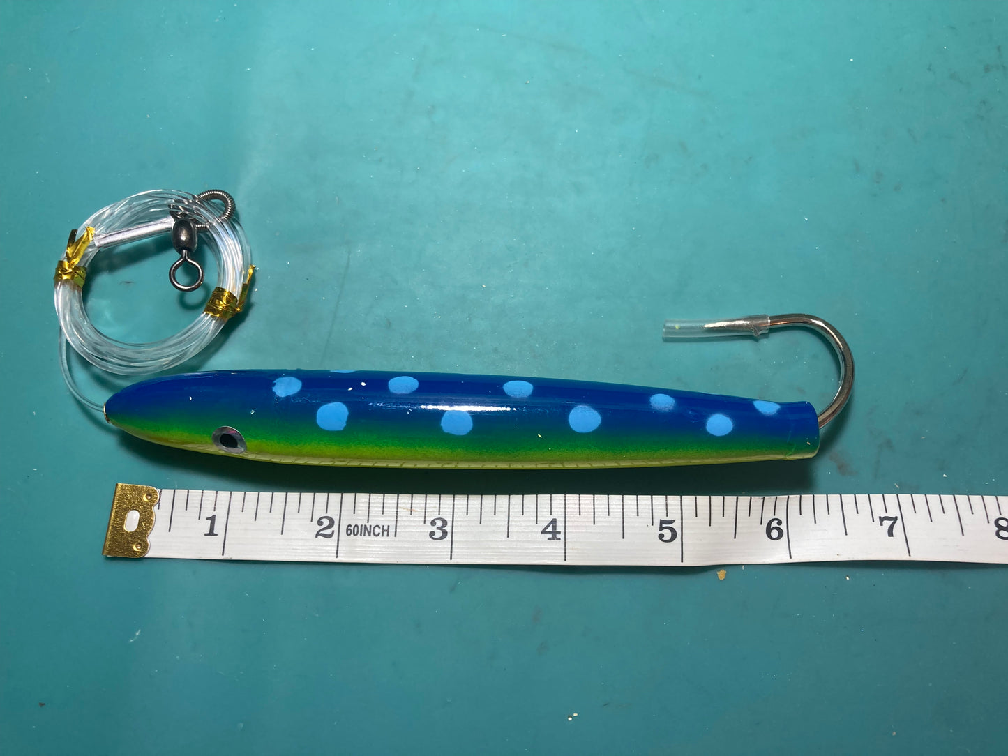 Cedar Plug 6” Trolling Lure Rigged and Ready to Fish