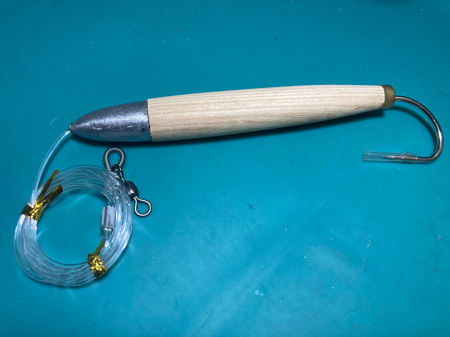 Cedar Plug 6” Trolling Lure Rigged and Ready to Fish