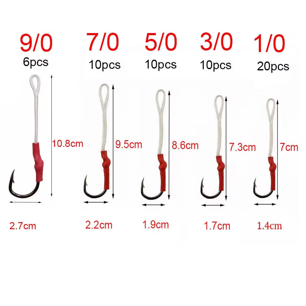 Assist Hooks Mega Pack 106 Pieces Box