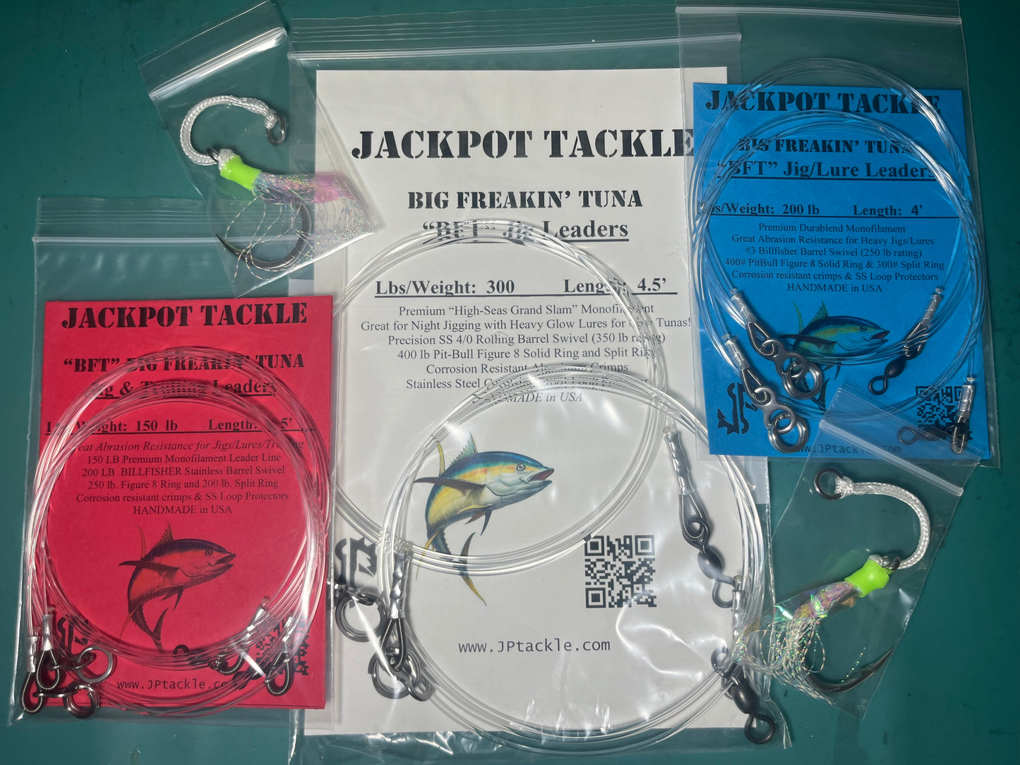 “BFT” JIG LEADERS BUNDLE