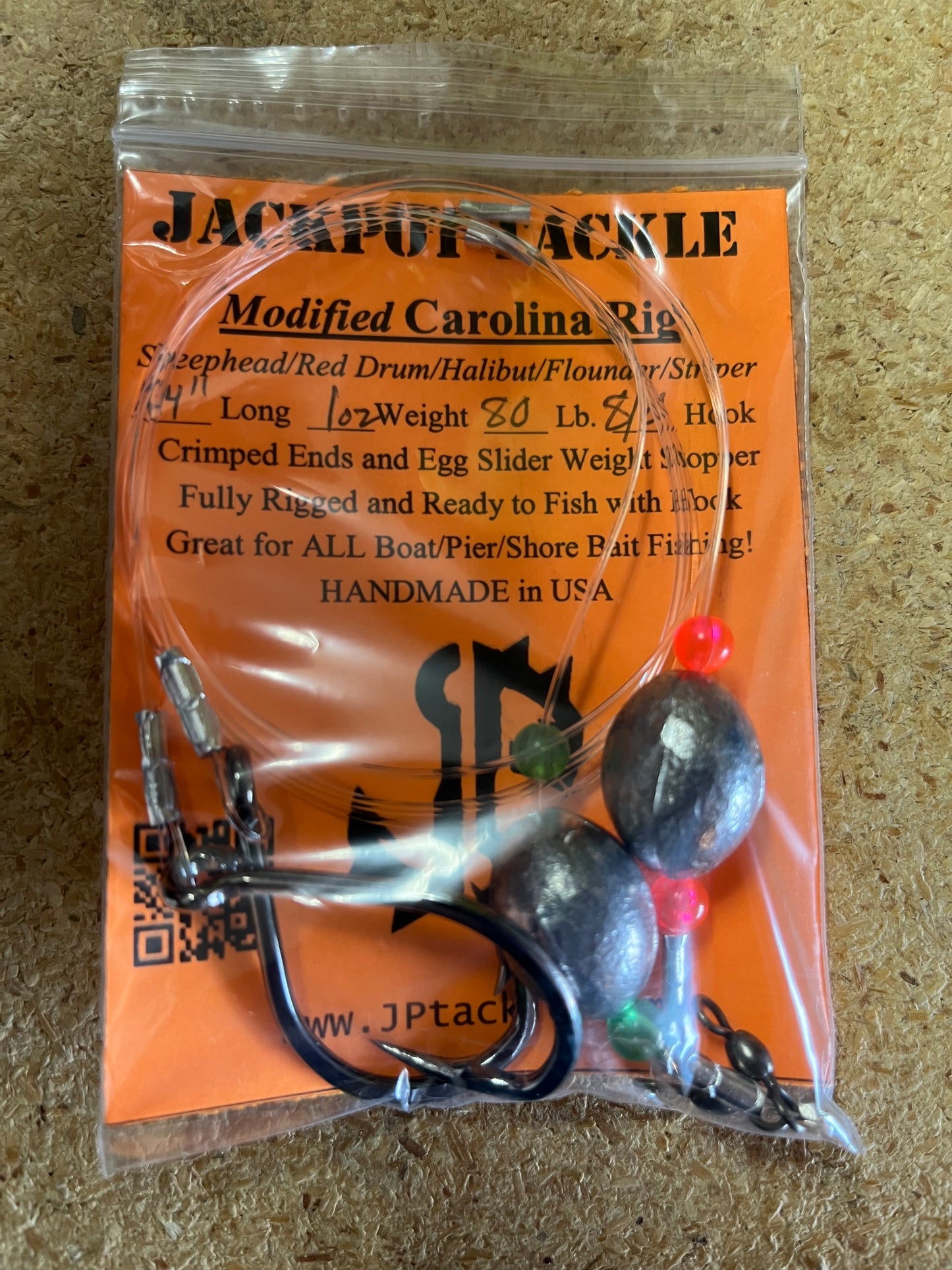 2 PACK Carolina Rigs 50-80 LB 24" Red Drum Catfish Halibut Surf Fishing + more!