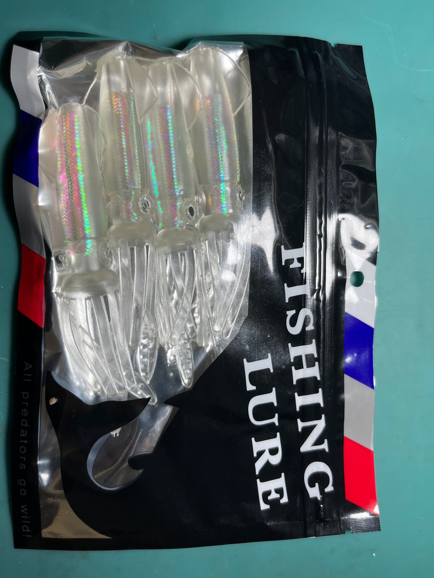 3.5” Squid Bait 5 Piece Packs