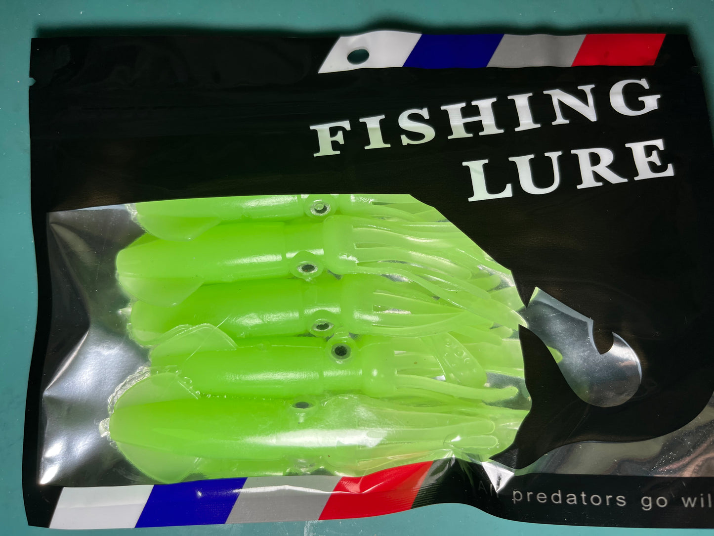 3.5” Squid Bait 5 Piece Packs