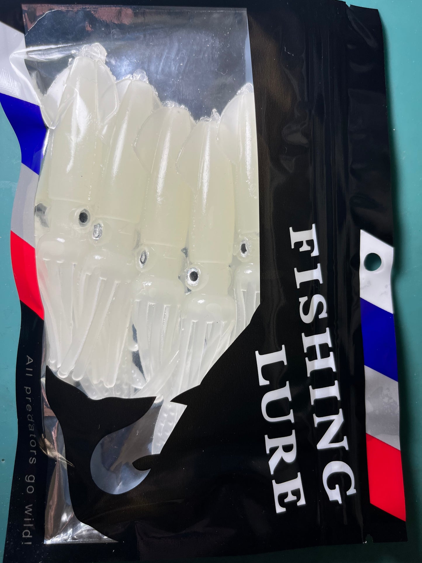 3.5” Squid Bait 5 Piece Packs