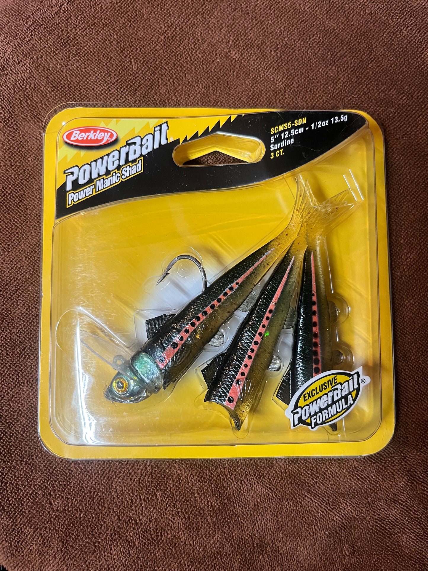 Berkley Powerbait 5” Power Manic Shad Swimbaits