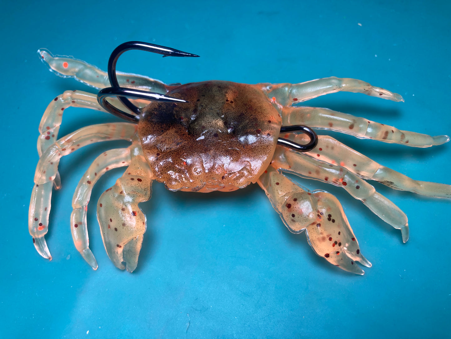 3 PACK Crawlin' Crab 3 inch Crab Walking Legs Soft Fishing Lure Ready to Fish