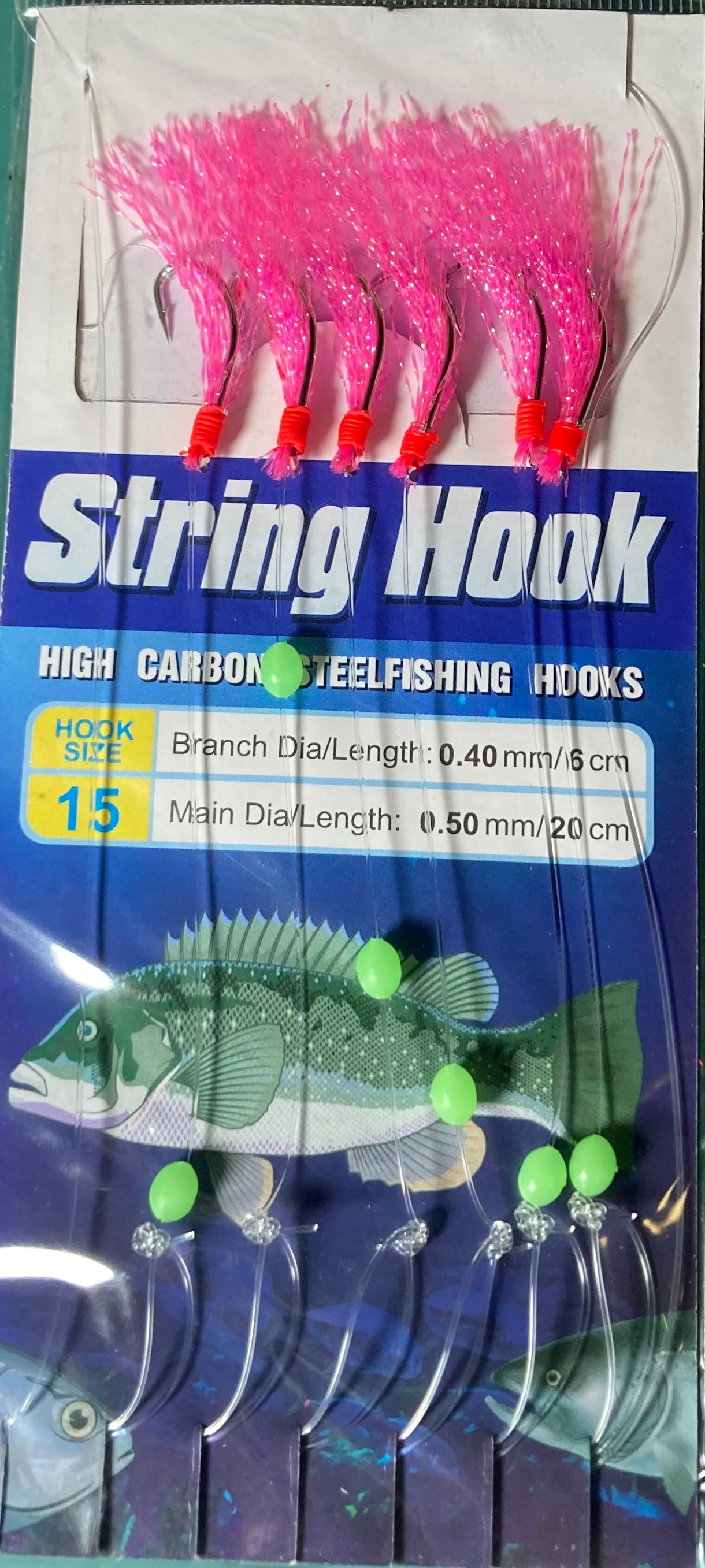 5 PACKS of Sabiki Bait Fishing Rigs (6 Styles available)