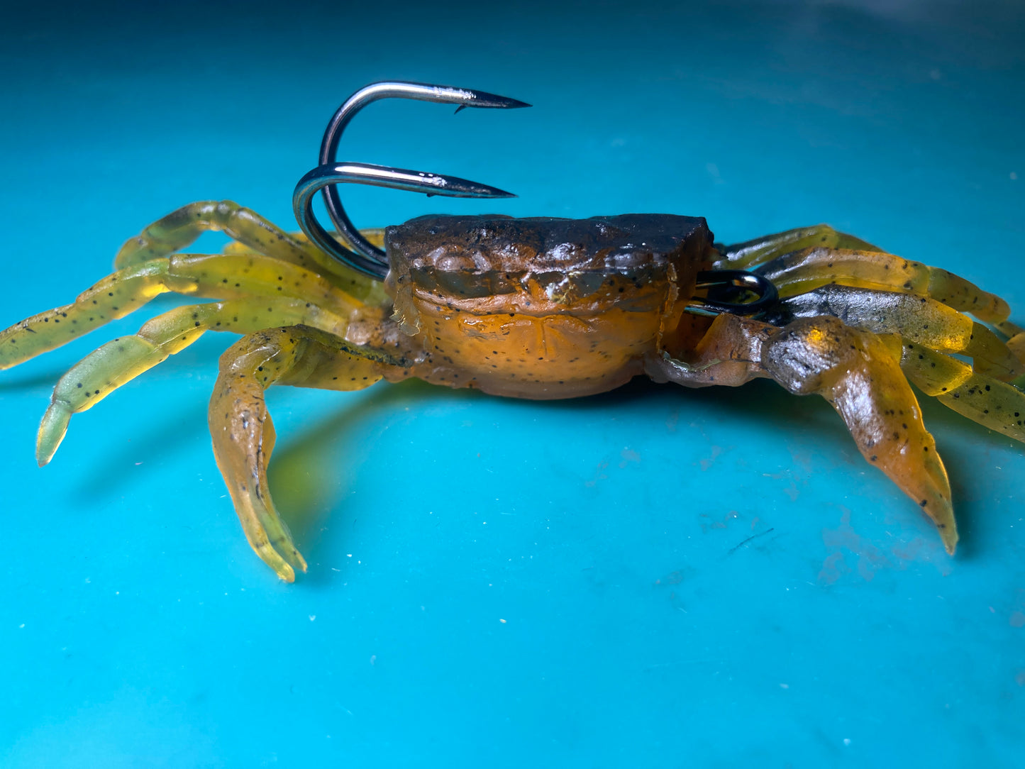 3 PACK Crawlin' Crab 3 inch Crab Walking Legs Soft Fishing Lure Ready to Fish