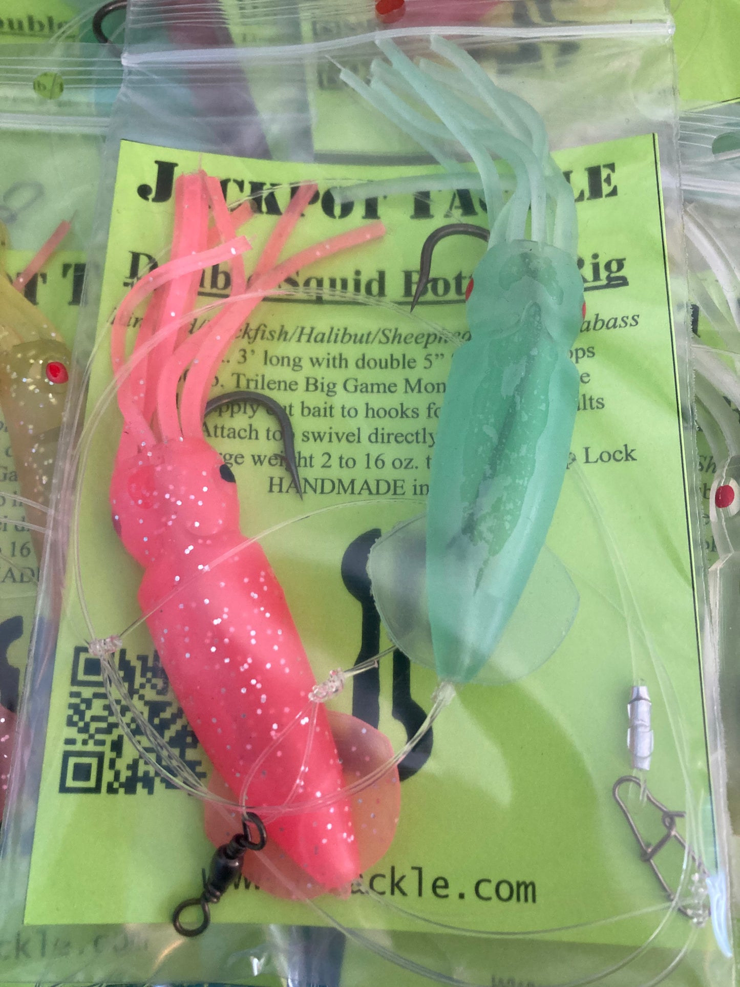 5” Squid Bait Bottom Rigs