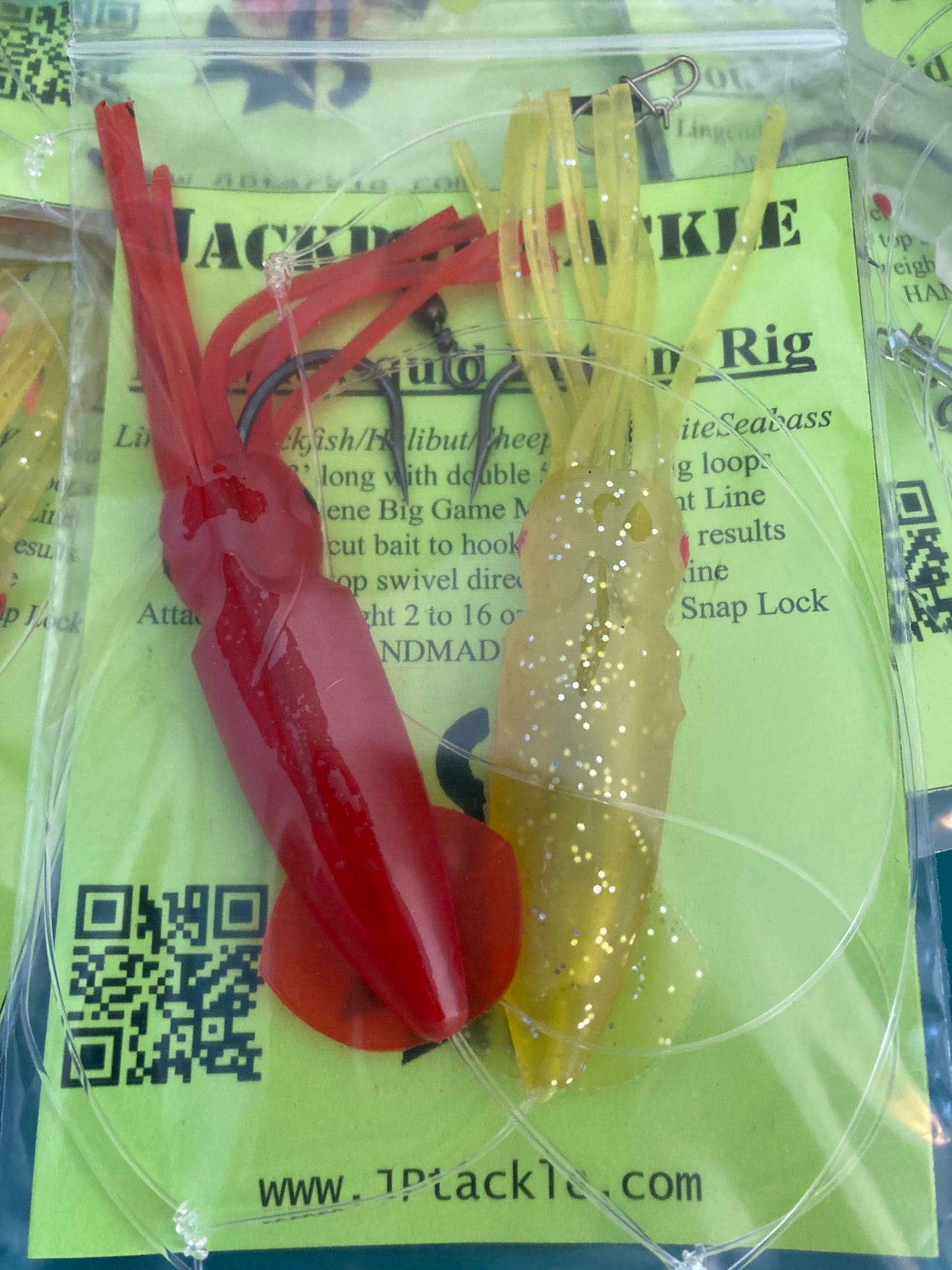 5” Squid Bait Bottom Rigs