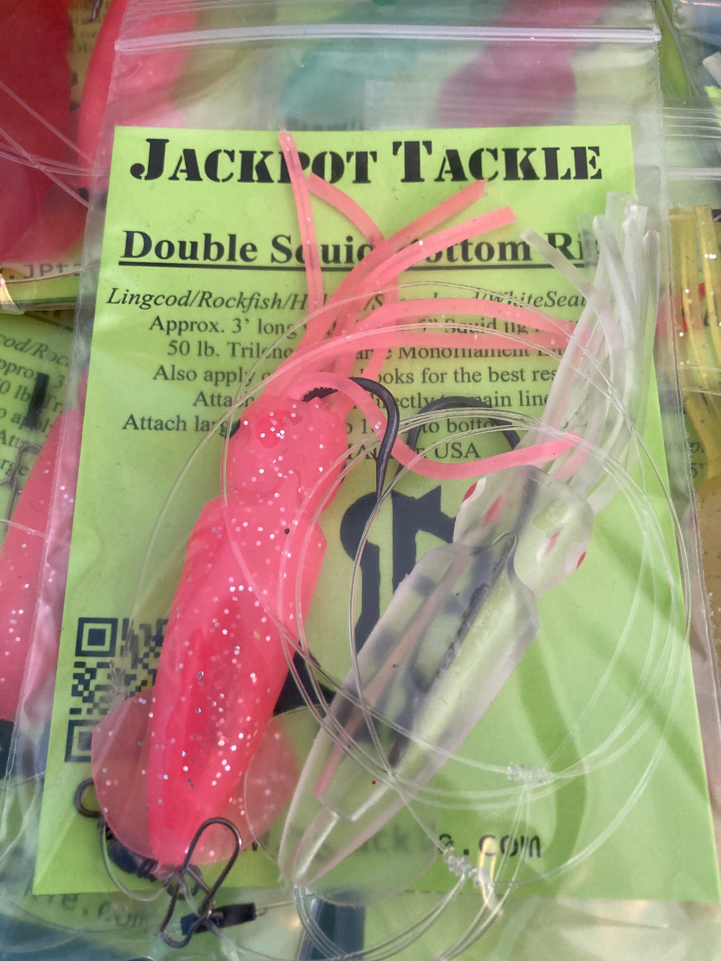 5” Squid Bait Bottom Rigs
