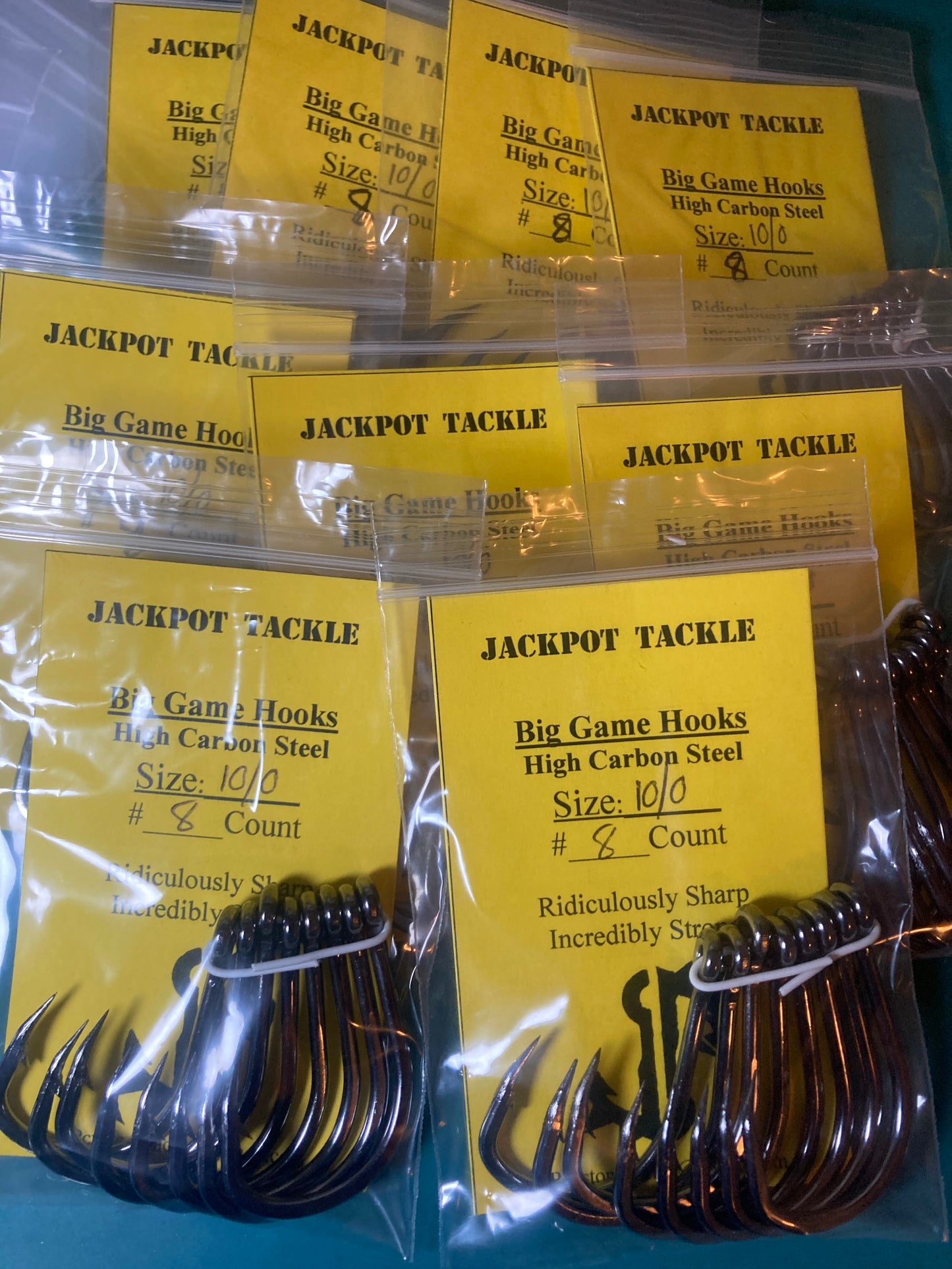 BIG GAME Tuna Offshore Saltwater High Carbon Steel Hook Packs