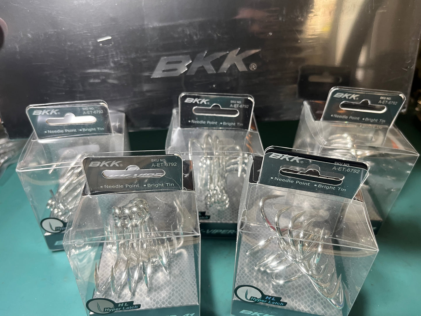BKK Viper-41 Treble Hooks 5 Pack Size 5/0