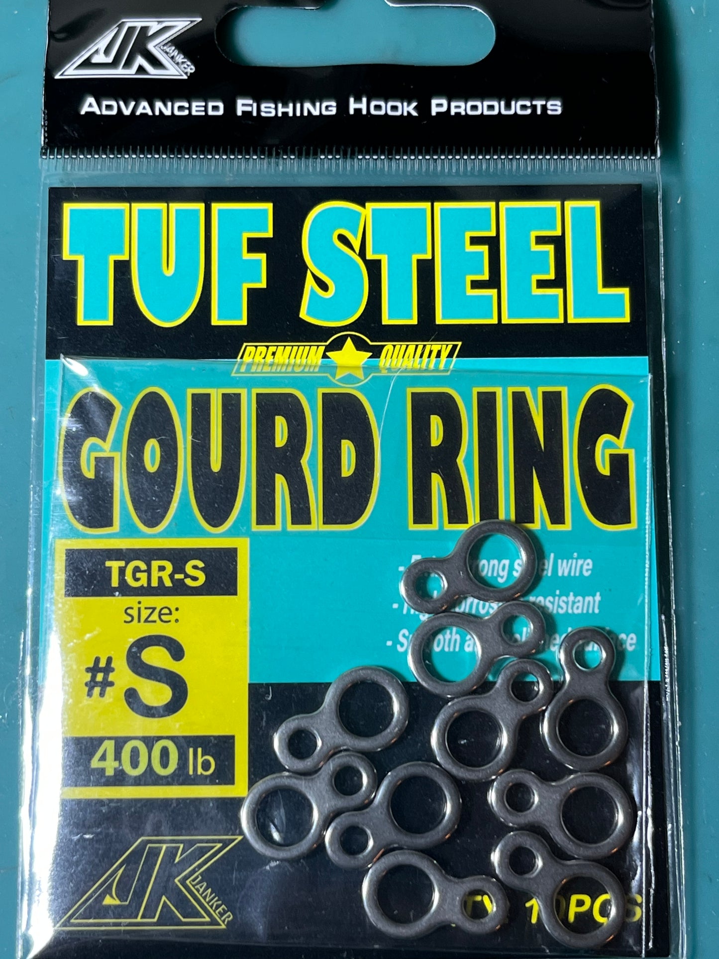 Figure 8 Solid Rings Fishing Jig/Rig Leader Hook Ring