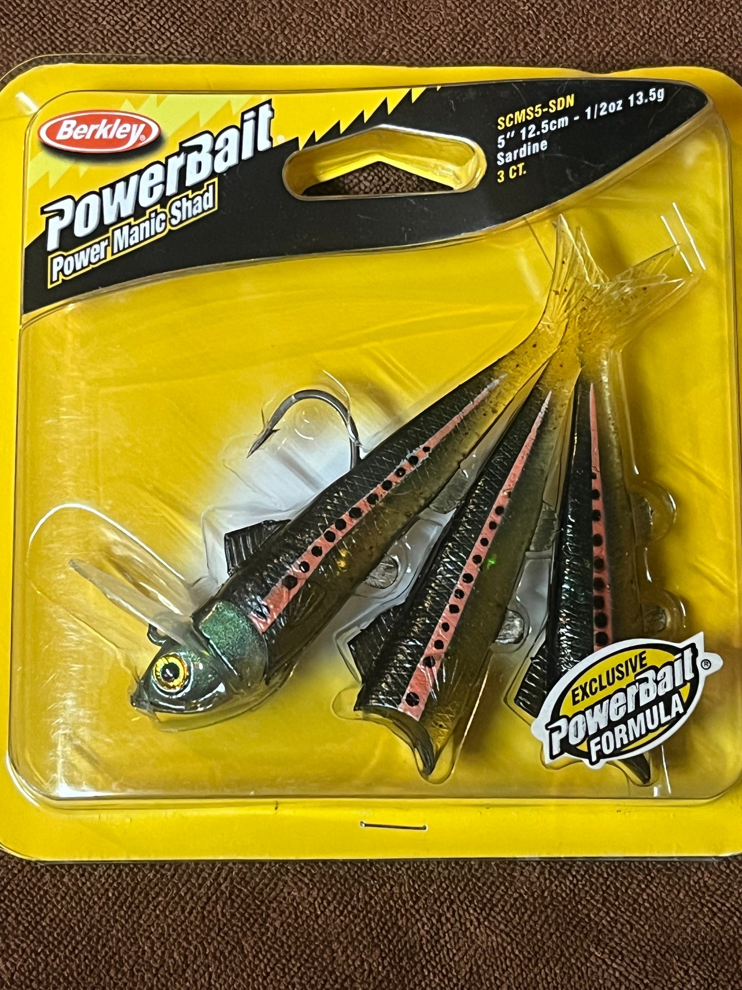 Berkley Powerbait 5” Power Manic Shad Swimbaits