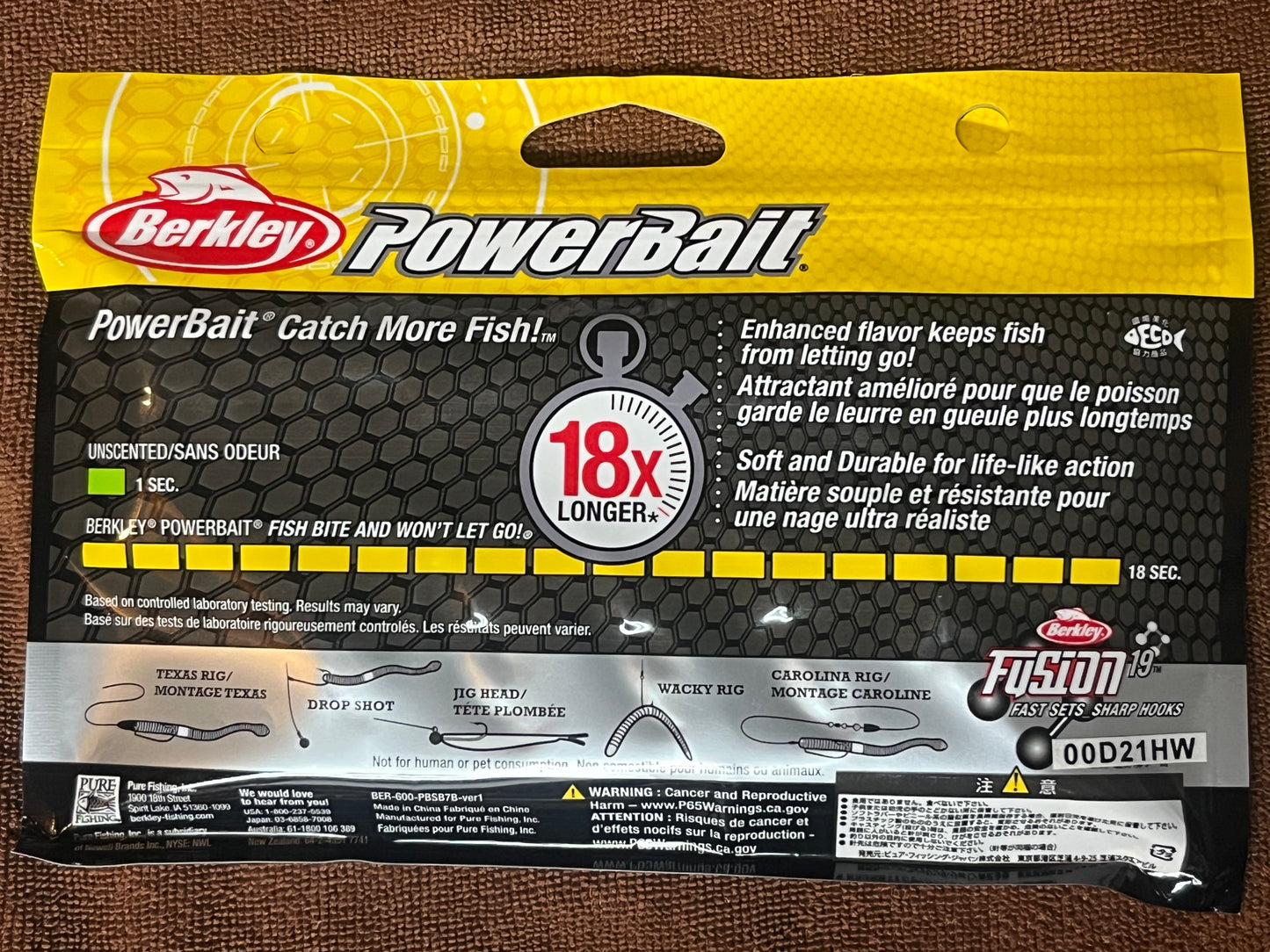 Berkley Powerbait 3” Swim Shad 5 count