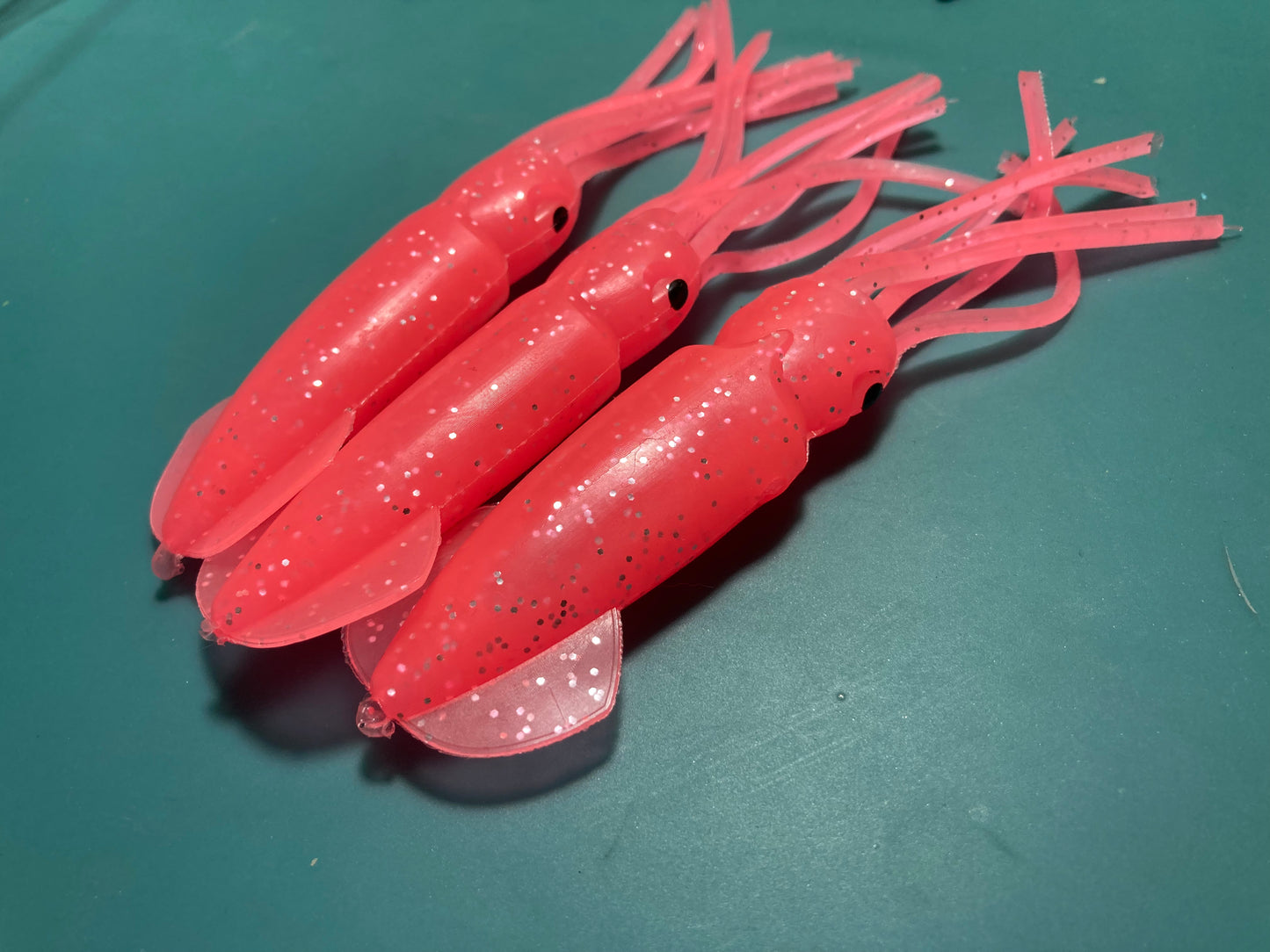 5” Squid Bait Packs - with 9/0 long shank hooks